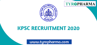 KPSC Pharmacist jobs Recruitment 2020
