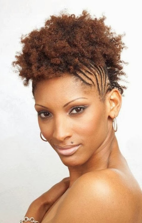 Natural hair styles for short hair african american women | Hair and ...