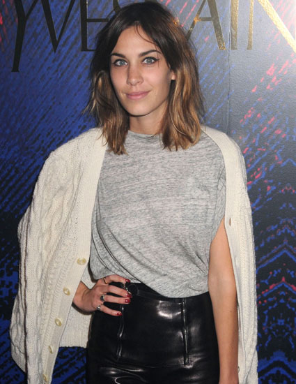 alexa chung hair. Alexa Chung