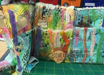 Jean Stambaugh Peter, Mixed media Accordion Book, OOAK Artisans