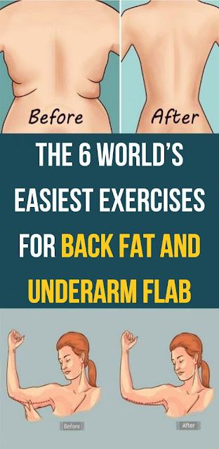 The 6 World’s Easiest Exercises For Back Fat And Underarm Flab