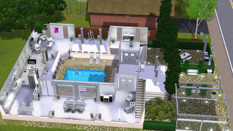 The Sims 3 Residential Lot