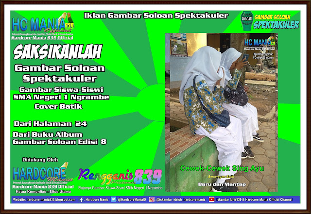 Iklan Gambar Soloan Spektakuler - Gambar Siswa-Siswi SMA Negeri 1 Ngrambe Cover Batik 24-8