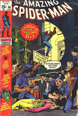 Amazing Spider-Man #96, Green Goblin drugs issue