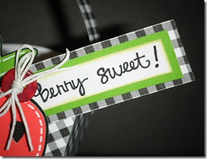 berry sweet basket tag