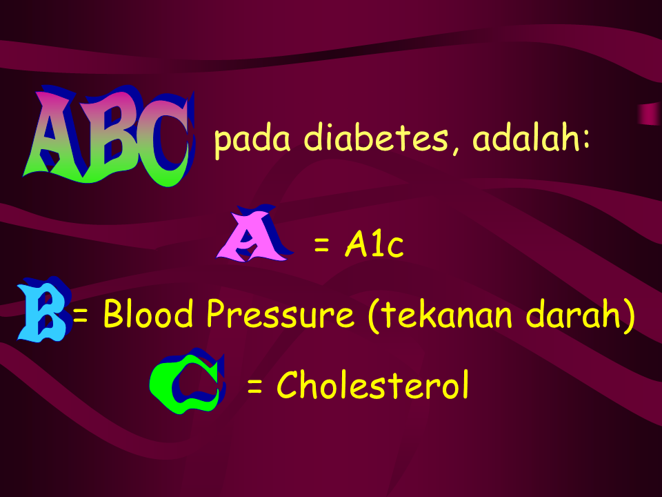 Slide PowerPoint, Diabetes Melitus, Komplikasi, Tanda 