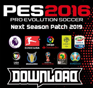 PES 2016 Next Season Patch 2019 Option File 21/8/2018