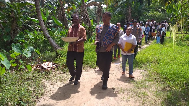 Dir Binmas Polda Papua Barat Tinjau Rumah Belajar Rumbai Koteka