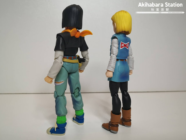 S.H.Figuarts Android 17 y Android 18 - Event Exclusive Color Edition - de Dragon Ball Z - Tamashii Nations