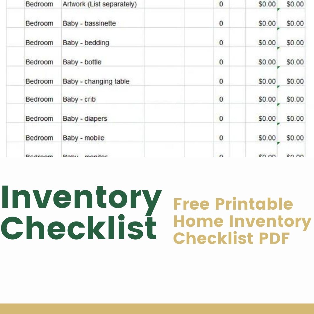 Inventory Letting Template