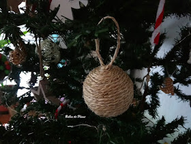 Bulles de Plume - DIY boule de Noël en corde