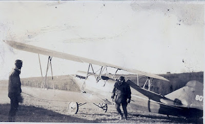 Rear of plane