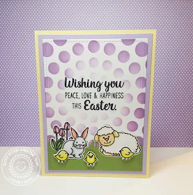 Sunny Studio Stamps: Easter Wishes Easter Themed Animal Card by Lindsey Sams