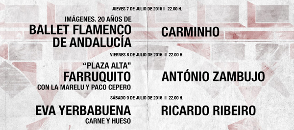 Badasom cartel artistas IX edición festival flamenco fado 2016