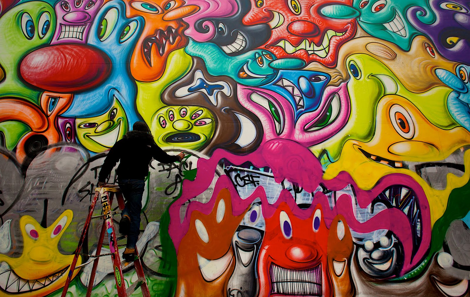 nicocattaneopix: Living Graffiti  NY