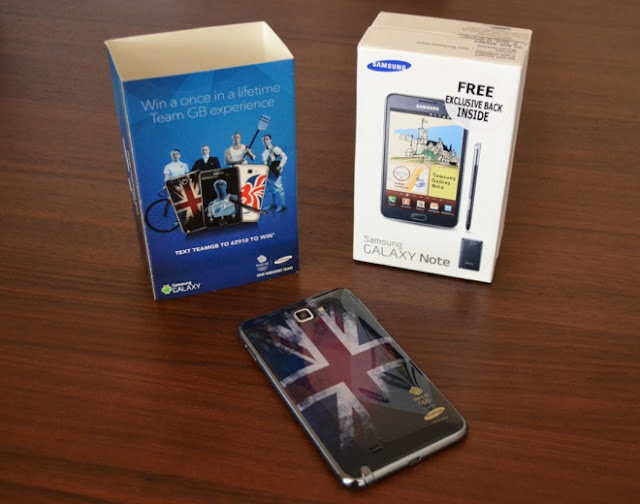 Samsung Galaxy Note Jeux Olympiques Union Jack