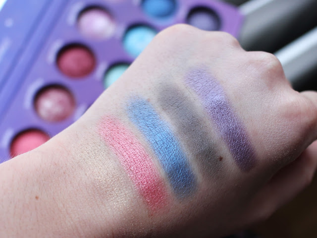 Swatch pour article tuto maquillage 