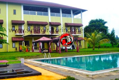 villa sukabumi luas besar murah ada kolam renang