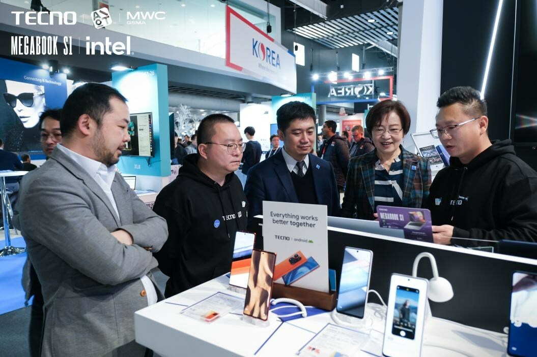 The Senior VP and Chair of INTEL China at MWC 2023, Barcelona