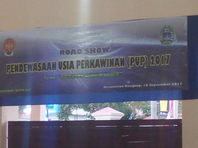 Roadshow PUP Rongkop, Semua Stakeholder Siap Sukseskan Program Pendewasaan Usia Perkawinan