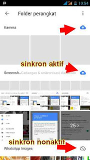 folder perangkat google photo