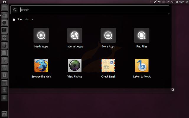 Ubuntu 11.04 Dash