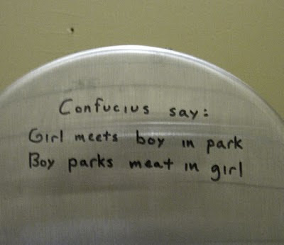 Bathroom Graffiti