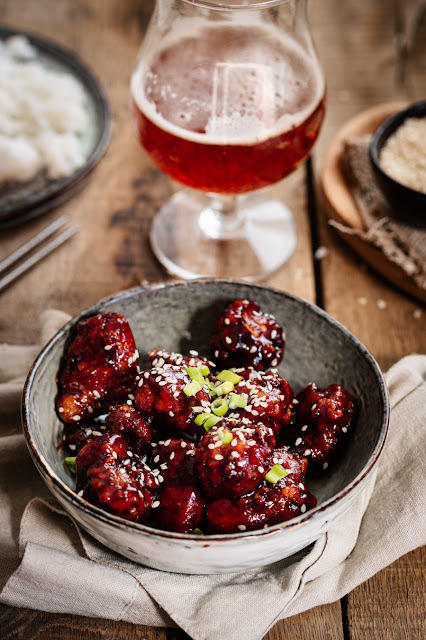 Dakgangjeong: poulet frit coréen