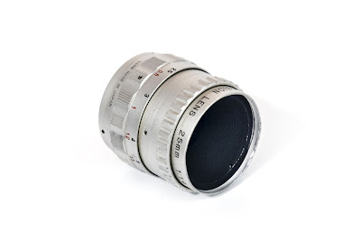 Cosmicar Television Lens 25/1.4 - filter thread [front side]