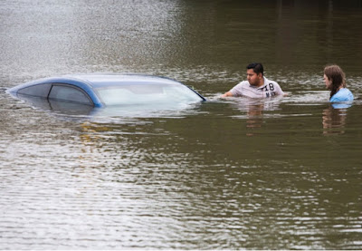 Texas hit with historic Flooding