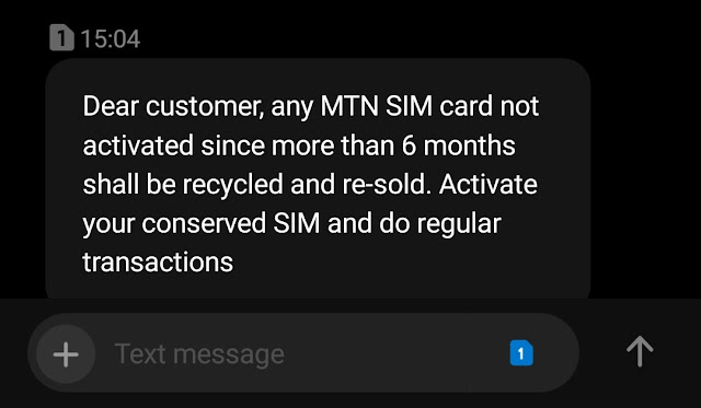 warning to MTN Cameroon CUSTOMERS