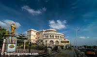 Vivekananda House, also known as Ice House, is a historic building located in the heart of Chennai, Tamil Nadu. The building was once the residence of the famous Indian philosopher and spiritual leader, Swami Vivekananda, during his visit to Chennai in 1897. The house has been renovated and transformed into a museum, showcasing the life and teachings of Swami Vivekananda. It's a must-visit destination for those who want to learn about the spiritual and cultural heritage of India.