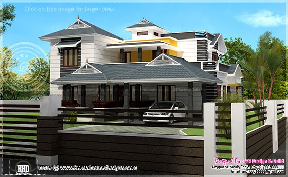 Residence elevation design