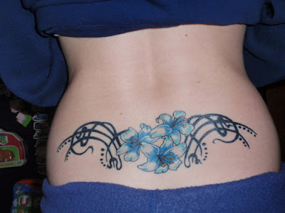 flower lower back tattoos. Amazing Of Flower Lower Back