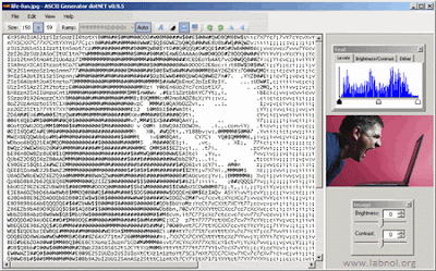 Convert Pictures into ASCII Text Images
