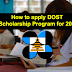 Guidelines for Applying DOST-SEI Undergraduate Scholarship: Qualification, Privileges And Requirements