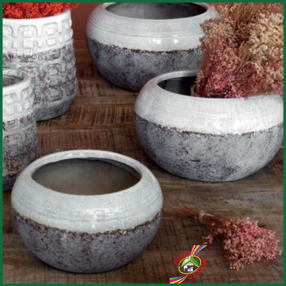 vaso portavaso in ceramica tognana 22 e 27 cm 