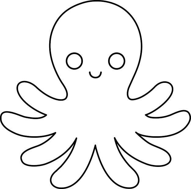Octopus Giant Octopus Coloring Pages Yoall Octopus Coloring Page In Octopus  Coloring Pages