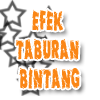 efek bintang bertaburan