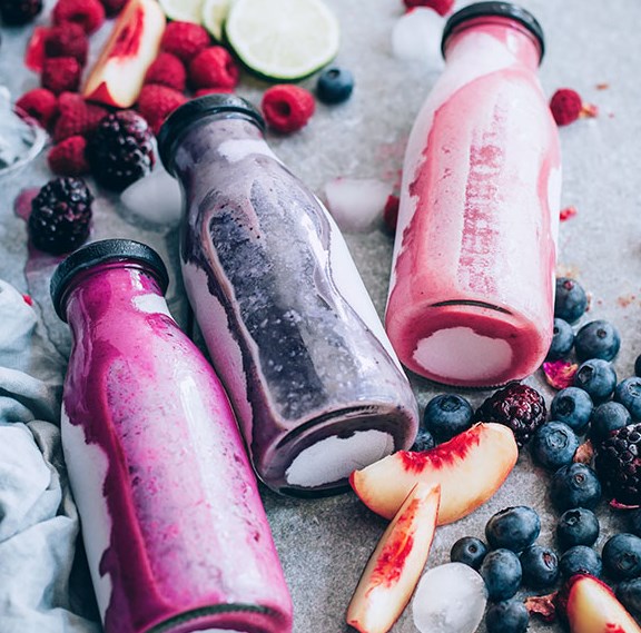 Berry Smoothie Recipes, 3 Ways #drink #healthy