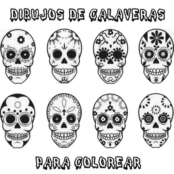 Dibujos de calaveras