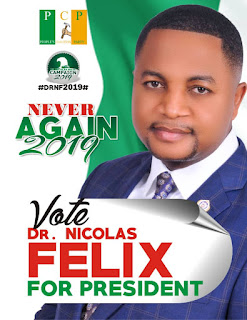 VOTE: Dr. Nicholas Felix for President 2019