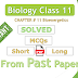 Biology 11 chapter 11 bioenergetics imp mcqs, short and long questions