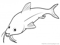 Realistic Fish Coloring Pages