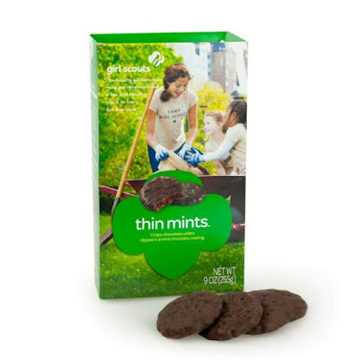 Girl Scout cookies- Thin Mints