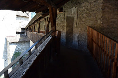 Pasarelas Murallas del Castillo de Chillon - Montreux - Suiza