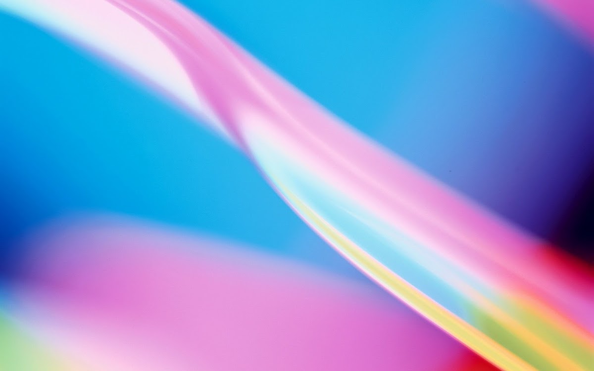 Abstract Color Ribbon Widescreen Wallpaper