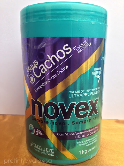 Novex. Linha Meus cachos Embelleze