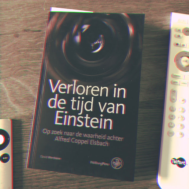 Boek 'Verborgen in de tijd van Einstein', David Wertheim