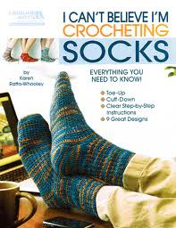 cover of I Can't Believe I'm Crocheting Socks